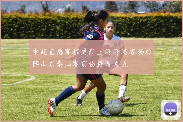 中超直播赛程更新上海海港客场对阵山东泰山赛前伤停与看点